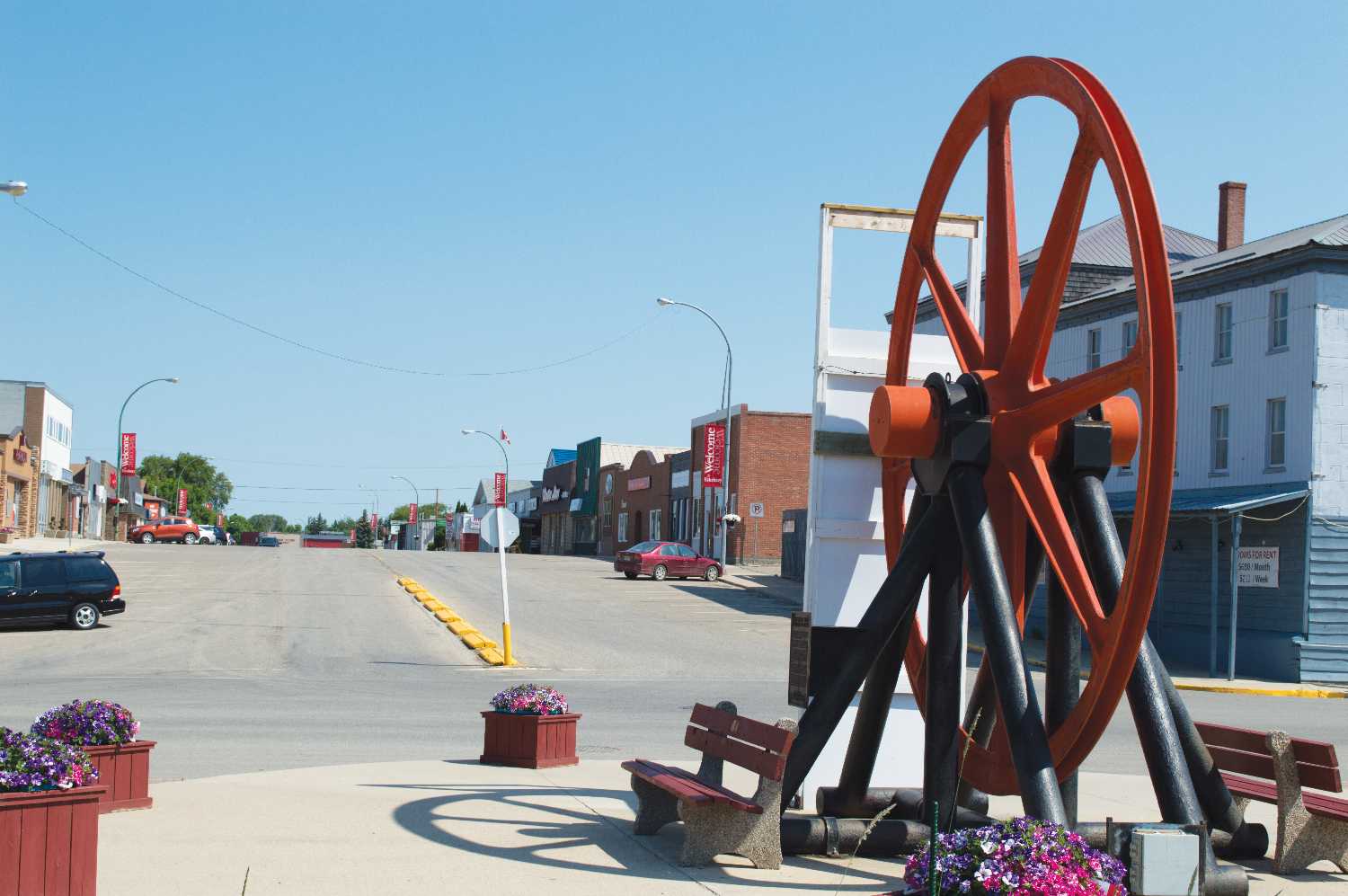 Esterhazy�s Main Street.